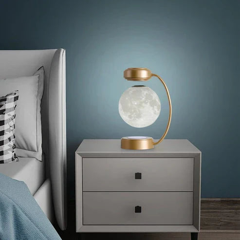 3D LED Moon Night Light Magnetic Lamp